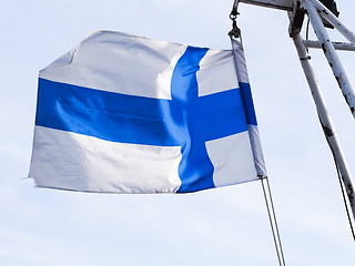 Image showing Finnish Flag 