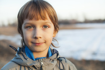 Image showing Handsome smiling boy