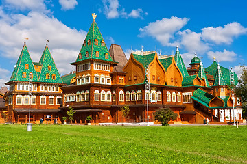 Image showing Wooden palace in Russia