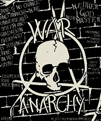 Image showing War and anarchy poster