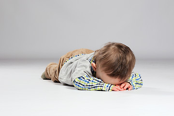 Image showing Young boy toddler