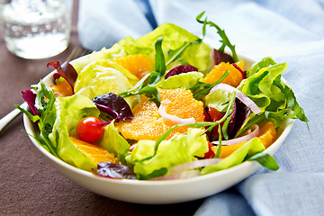 Image showing Orange salad