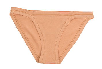 Image showing beige panties thong