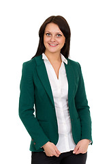 Image showing portrait of a young business woman