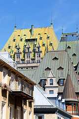 Image showing Glimpse of old Quebec City, Canada