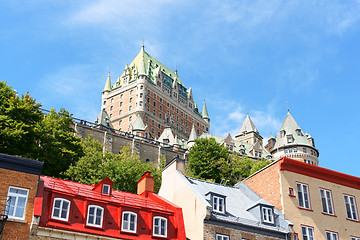 Image showing Glimpse of Quebec City