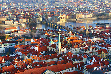 Image showing Panoramic view from Prague, Czech Republic