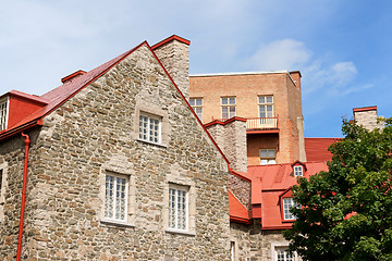 Image showing Glimpse of old Quebec City, Canada