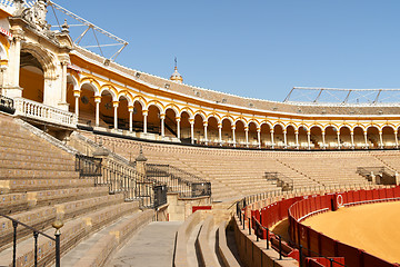 Image showing Plaza de Toros in Seville, Spain