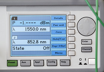 Image showing professional modern test equipment