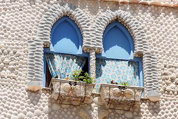 Image showing The House of Shells in Peniscola, Spain