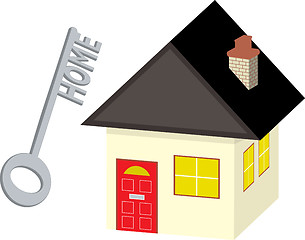 Image showing house key