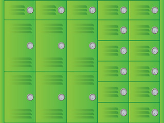 Image showing lockers multi