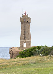 Image showing Lighthouse at Perros-Guirec