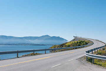 Image showing Atlantic Road in Norway