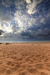 Image showing Sea beach in sun day