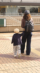 Image showing Exploring the city