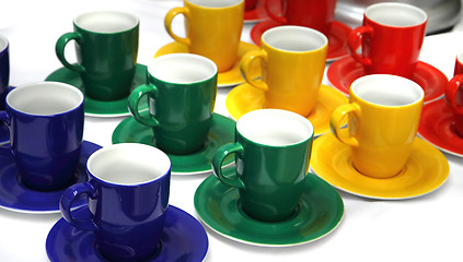 Image showing color cups 