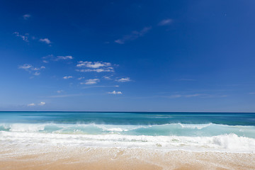 Image showing Beautiful tropical beach