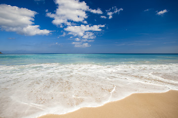 Image showing Beautiful tropical beach