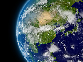 Image showing East Asia