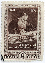 Image showing Tolstoy Stamp
