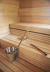 Image showing Finnish sauna