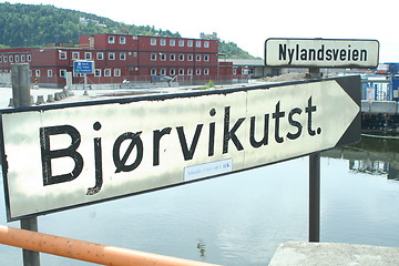 Image showing Road sign