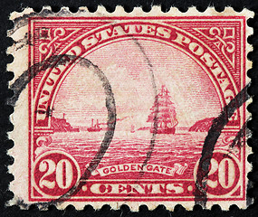 Image showing Golden Gate Stamp