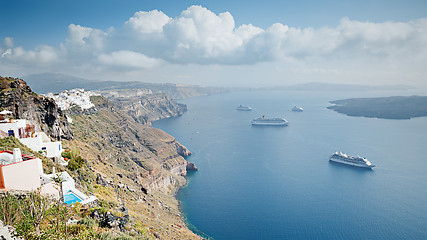 Image showing Santorini Greece