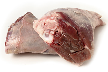 Image showing Two lamb shanks