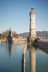 Image showing Lindau harbor