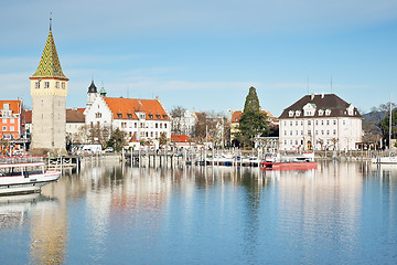 Image showing Lindau harbor
