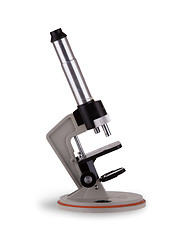 Image showing Old microscope isolated 