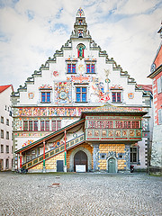 Image showing town hall Lindau Germany