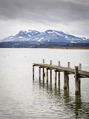 Image showing Chiemsee jetty