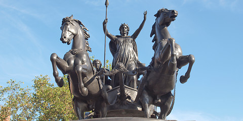 Image showing Boadicea monument London