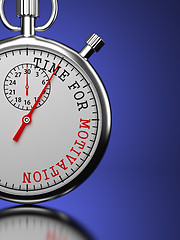 Image showing Time for Motivation Concept.