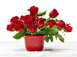 Image showing red roses