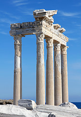 Image showing Turkey. Side. Temple of Apollo 