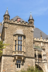 Image showing Detail of Aachen Town Hall, Germany