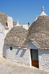 Image showing Trulli houses in Alberobello, Italy