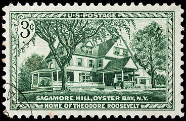 Image showing Sagamore Hill Stamp