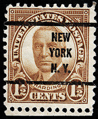 Image showing Harding Stamp