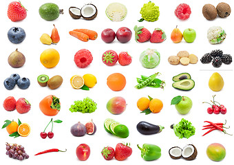 Image showing Fruits and Vegetables