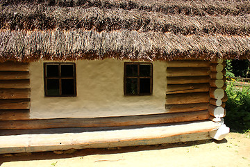 Image showing old rural house in Carpathian region