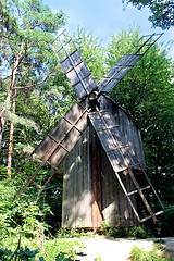 Image showing big mill in the forest