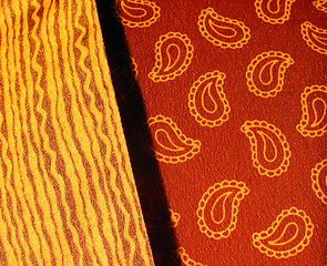 Image showing Stripes and Paisley