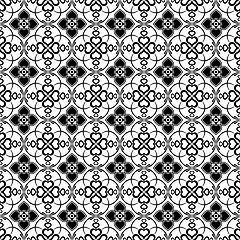 Image showing Seamless hearts pattern