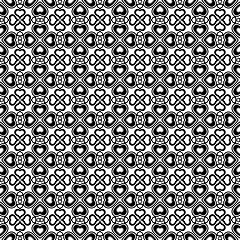 Image showing Seamless hearts pattern